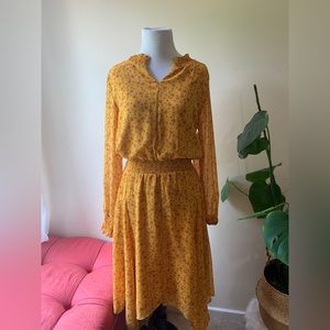 Mustard Yellow Fairy Dress